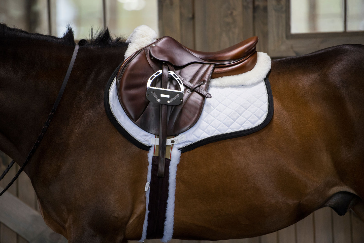 Sheepskin Comfort Trifecta Half Pad