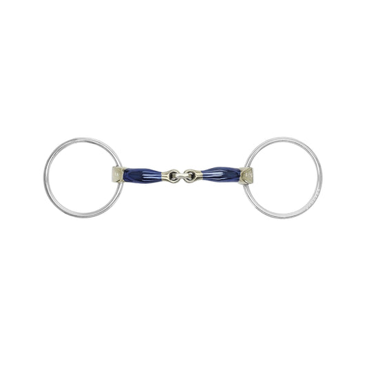 Bombers Fulmer Loose Ring Snaffle Link Lock Up Bit