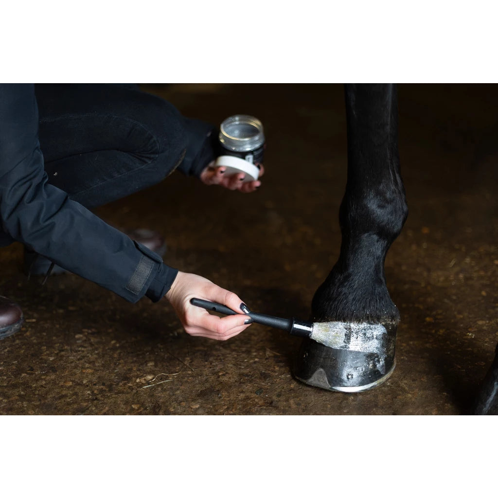 Excellent Horse Hi Gloss Glitter Hoof Polish Silver 150 ml