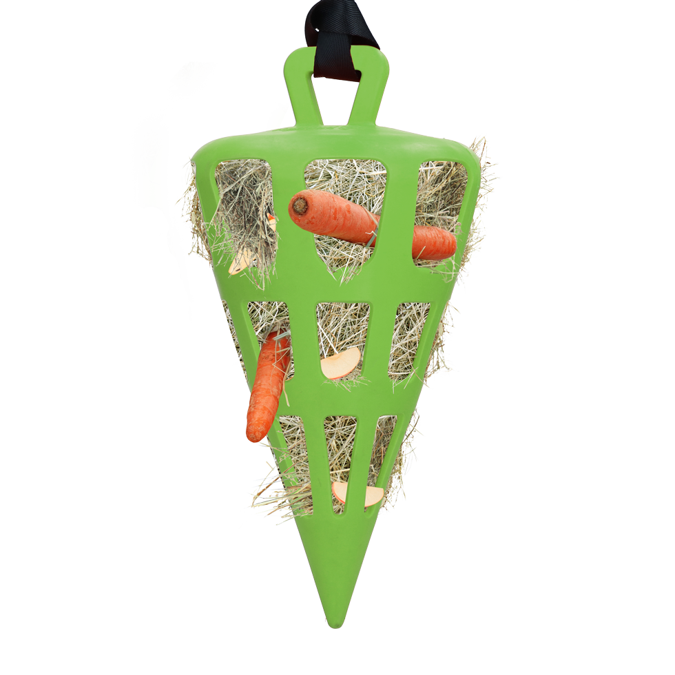 Hay Slow Feeder Fun & Flex Carrot - Green