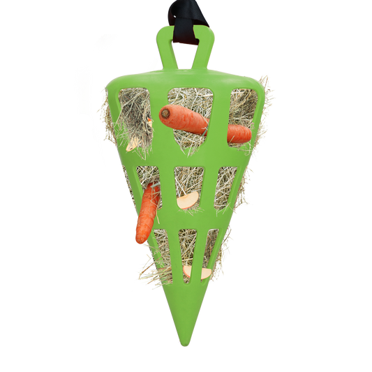 Hay Slow Feeder Fun & Flex Carrot - Green