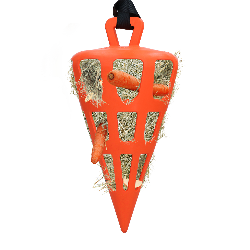 Hay Slow Feeder Fun & Flex Carrot - Orange