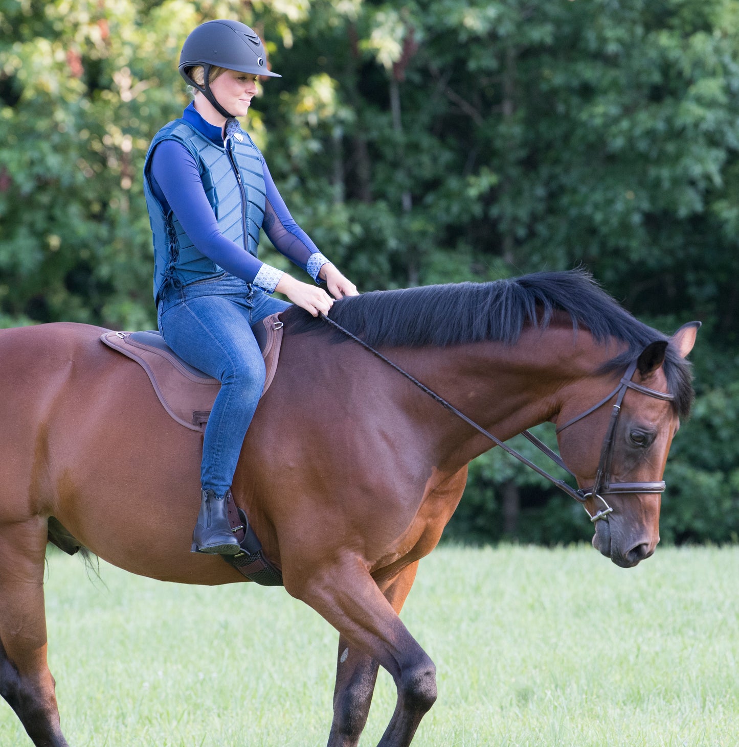 Comfort Bareback Pad With Girth - One Size