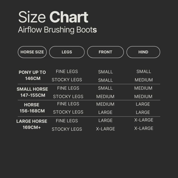 Airflow Brushing Boots