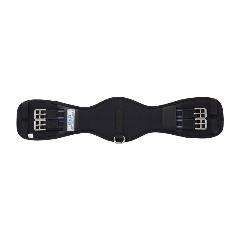 Neoprene Saddle Girth Coolmax Short with Elastic Ends