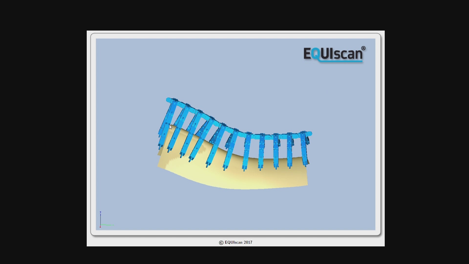 Load video: Digital video of EQUIscan digital model